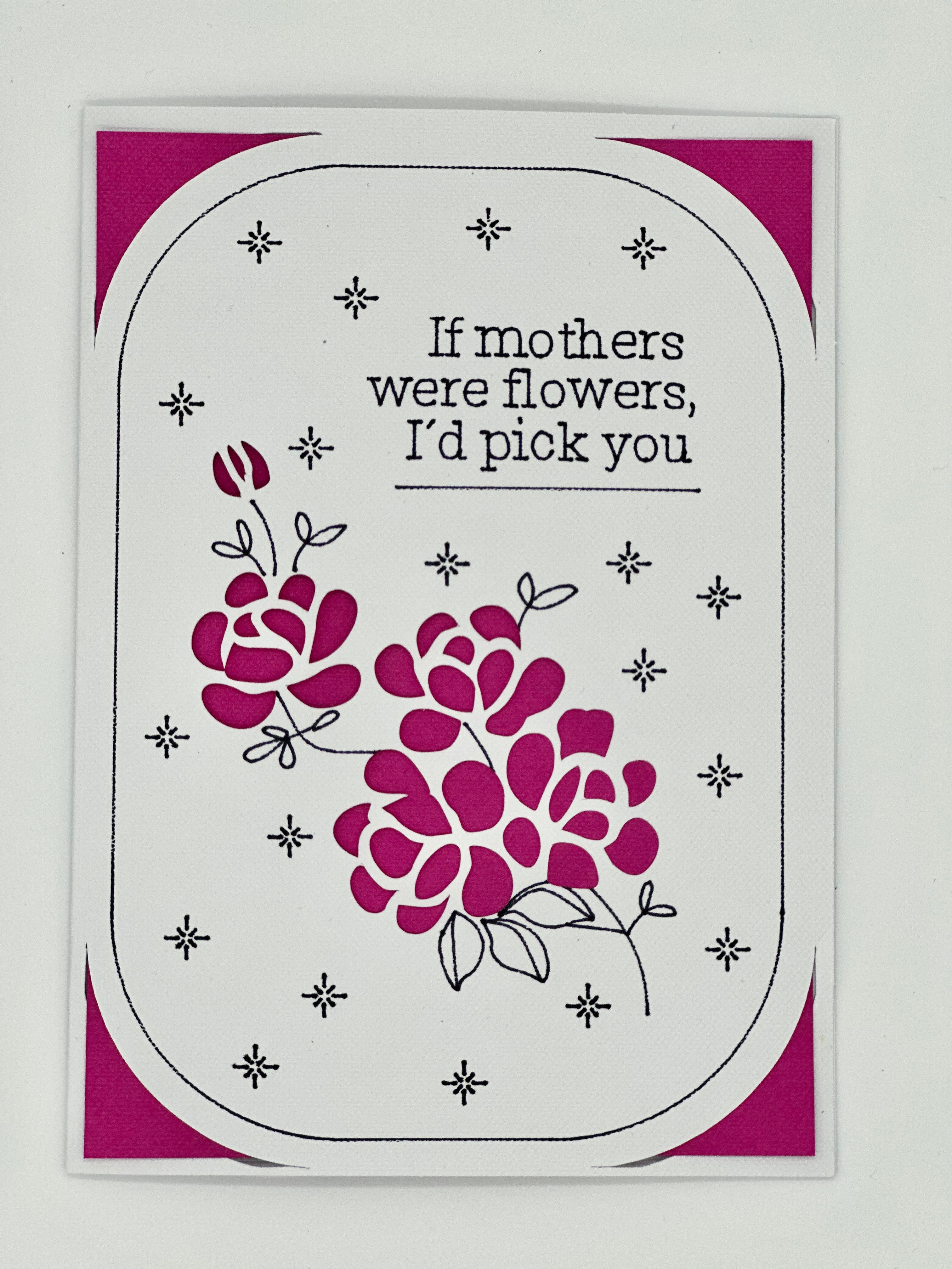 Mother Day Card | If mothers were flowers