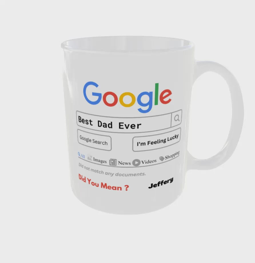 Dad Mug, Personalized Mug, Custom Coffee Mugs, Gifts for Him, Name Mug, Father Mug, Father's Day, Birthday, Unique Gift, Best Dad