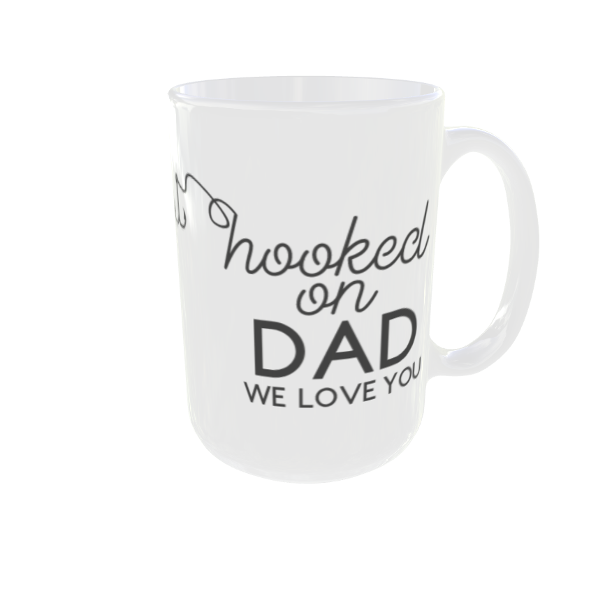 Father Day | Hooked On Dad Mug