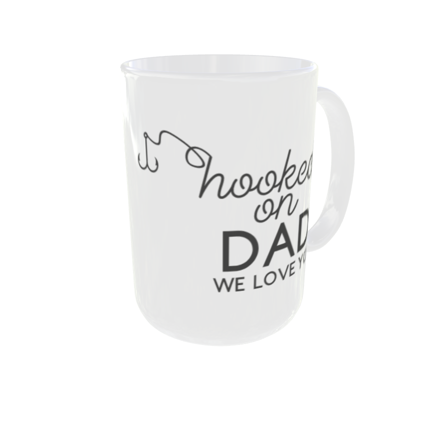 Father Day | Hooked On Dad Mug