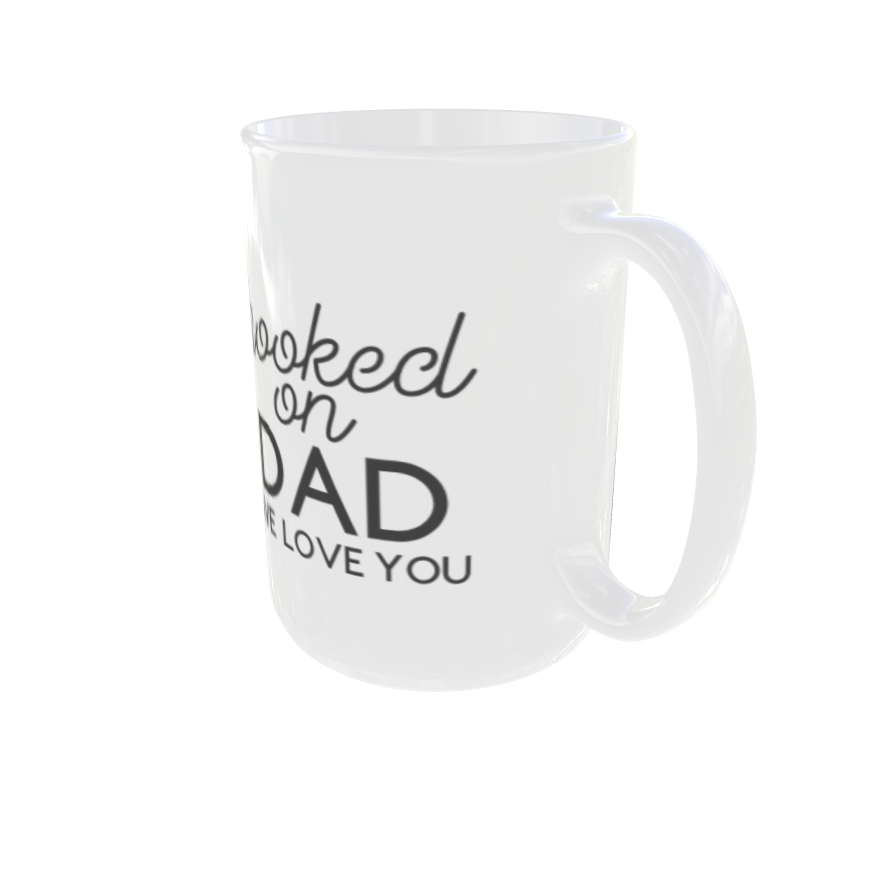 Father Day | Hooked On Dad Mug